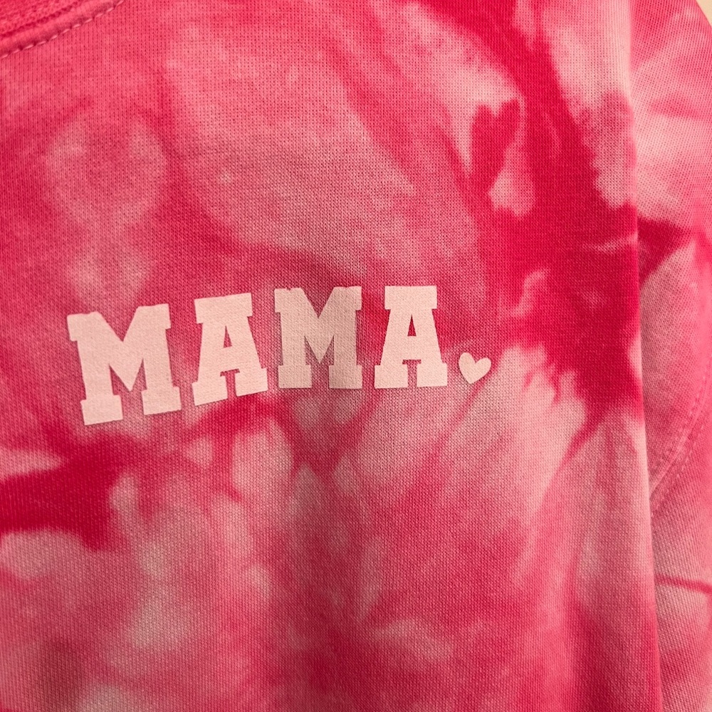 Little Mama Shirt Shop Mama Tie Dye sweatshirt